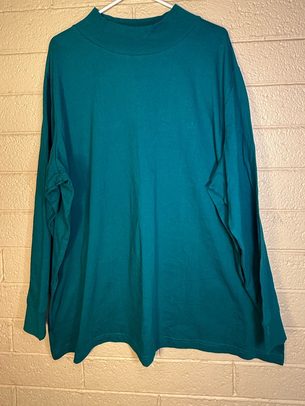 Woman Within Teal Crewneck Tee